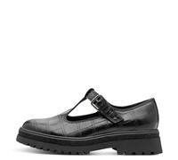 Tamaris Damenschuhe Slipper / Trotteur BLACK CROCO BLACK CROCO - Gr. - 39