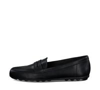 Tamaris Damenschuhe Slipper / Trotteur BLACK LEATHER BLACK LEATHER - Gr. - 37