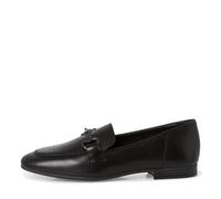 Tamaris Damenschuhe Slipper / Trotteur BLACK LEATHER BLACK LEATHER - Gr. - 38