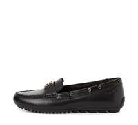 Tamaris Damenschuhe Slipper / Trotteur BLACK LEATHER BLACK LEATHER - Gr. - 39
