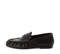 Tamaris Damenschuhe Slipper / Trotteur BLACK LEATHER BLACK LEATHER - Gr. - 40