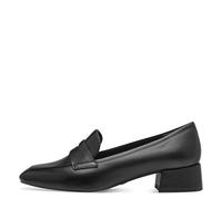 Tamaris Damenschuhe Slipper / Trotteur BLACK LEATHER BLACK LEATHER - Gr. - 41