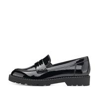 Tamaris Damenschuhe Slipper / Trotteur BLACK PATENT STRUCTURE BLACK PATENT STRUCTURE - Gr. - 41