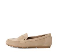 Tamaris Damen-Slipper M2420346 Leder flach beige Größe 42 EU