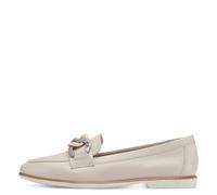Tamaris Damenschuhe Slipper / Trotteur IVORY LEATHER IVORY LEATHER - Gr. - 36