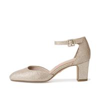 Tamaris Damenschuhe Slipper / Trotteur LT.GOLD GLAM LT.GOLD GLAM - Gr. - 37