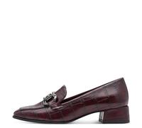 Tamaris Damenschuhe Slipper / Trotteur MERLOT CROCO MERLOT CROCO - Gr. - 40