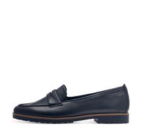 Tamaris Damen Slipper, Frauen Slipper, Mokassins,TOUCHit-Fußbett,Touch-it,beige,Lack,rot,rosa,atmungs-aktiv,bequem,bequemlichkeit,Navy,39 EU