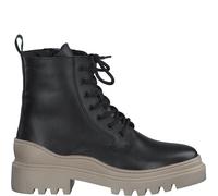 Tamaris Damenschuhe Sneaker BLACK LEATHER BLACK LEATHER - Gr. - 37