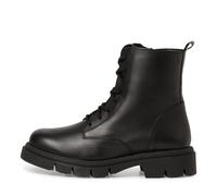 Tamaris Schnürstiefel, schwarz, 37 BLACK