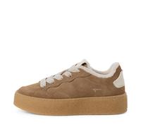 Tamaris Damenschuhe Sportliche Schnürer BEIGE BEIGE - Gr. - 38