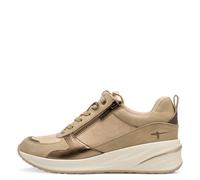 Tamaris Damenschuhe Sportliche Schnürer BEIGE BEIGE - Gr. - 40