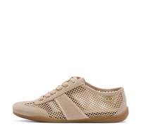 Tamaris Damen Schnürer flach, beige, 41 EU