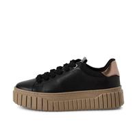 Tamaris Damenschuhe Sportliche Schnürer BLACK COMB BLACK COMB - Gr. - 38