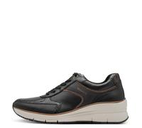 Tamaris Damenschuhe Sportliche Schnürer BLACK COMB BLACK COMB - Gr. - 39