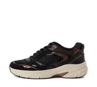 Tamaris Damenschuhe Sportliche Schnürer BLACK GLAM BLACK GLAM - Gr. - 38