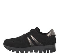 Tamaris Damenschuhe Sportliche Schnürer BLACK/PEWTER BLACK/PEWTER - Gr. - 41