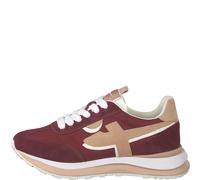 Tamaris Damenschuhe Sportliche Schnürer BURGUNDY BURGUNDY - Gr. - 37