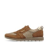 Tamaris Damen Schnürschuhe M2378742, Wechselfußbett, Comfort Lining, Cognac/Braun Gr. 41