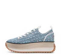 Tamaris Damenschuhe Sportliche Schnürer DENIM DENIM - Gr. - 38