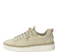 Tamaris Damenschuhe Sportliche Schnürer IVORY IVORY - Gr. - 36