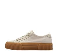 Tamaris Damenschuhe Sportliche Schnürer IVORY IVORY - Gr. - 37