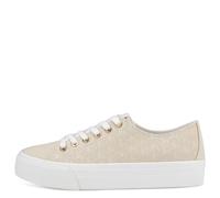 Tamaris Damenschuhe Sportliche Schnürer IVORY IVORY - Gr. - 37