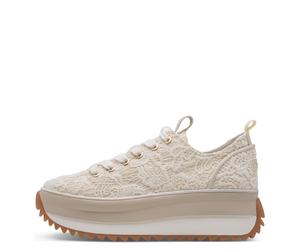 Tamaris Damenschuhe Sportliche Schnürer IVORY MACRAMEE IVORY MACRAMEE - Gr. - 36