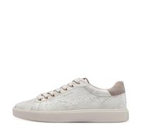 Tamaris Damenschuhe Sportliche Schnürer IVORY STRUCT. IVORY STRUCT. - Gr. - 40