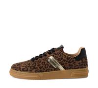 Tamaris Damenschuhe Sportliche Schnürer LEOPARD COMB - Gr. - 36