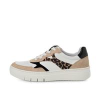 Tamaris Damenschuhe Sportliche Schnürer LEOPARD COMB - Gr. - 41