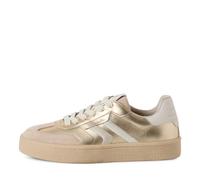 Tamaris Damenschuhe Sportliche Schnürer LIGHT GOLD COMB LIGHT GOLD COMB - Gr. - 38