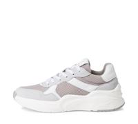 Tamaris Damenschuhe Sportliche Schnürer LT.GREY COMB LT.GREY COMB - Gr. - 42