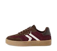 Tamaris Damen Low 1-23723-44 Sneaker, Merlot Comb, 40 EU