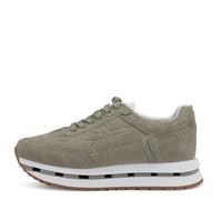 Tamaris Damenschuhe Sportliche Schnürer PISTACCHIO - Gr. - 38