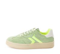 Tamaris Damenschuhe Sportliche Schnürer SAGE/NEON SAGE - Gr. - 37