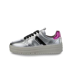 Tamaris Damenschuhe Sportliche Schnürer SILVER COMB SILVER COMB - Gr. - 40