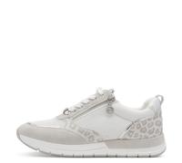 Tamaris Damen Sneaker Synthetik, metallic, 41 EU