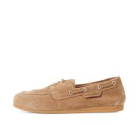 Tamaris Damen Moccassin M2360244 – flach Leder Beige Größe 39 EU