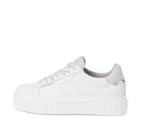 Tamaris Damenschuhe Sportliche Schnürer WHITE LEATHER WHITE LEATHER - Gr. - 37