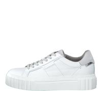 Tamaris Damenschuhe Sportliche Schnürer WHITE LEATHER WHITE LEATHER - Gr. - 41