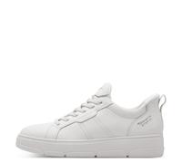 Tamaris Damenschuhe Sportliche Schnürer WHITE WHITE - Gr. - 38
