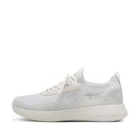 Tamaris Damen Low-Top Sneaker, Frauen Sneaker,blau,fashletics,rot,Weiss,braun,grau,rosa,Champagne,Chili patent,Copper,Gold,White,42 EU