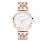 Tamaris Damen Analog Quarz Uhr mit Edelstahl Armband TT-0180-MQ