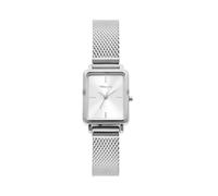 Tamaris Armbanduhr Tiny Watch – Damen, silber, Quarz, Edelstahl-Meshband, selbstkürzbar, 3 ATM