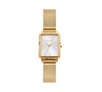 Tamaris Damenuhr - Elegante Damen Armbanduhr mit schmalem, selbstkürzbaren Meshband aus Edelstahl, 3ATM Wasserdicht