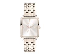 Tamaris Damenuhr mit eckigem Gehäuse & Edelstahlband oder Lederband - Schlichte Armbanduhr für Damen in Silber, Gold, Roségold, Schwarz, Blau, Grün, Lila UVM