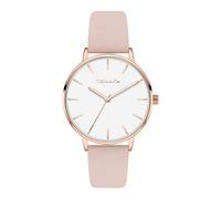 Tamaris Damenuhr mit Lederband - Runde schlichte Armbanduhr für Damen 36 mm - Armbanduhr in verschiedenen Farben
