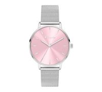 Tamaris Damenuhr - Runde Quarzuhr für Damen mit Edelstahl Meshband