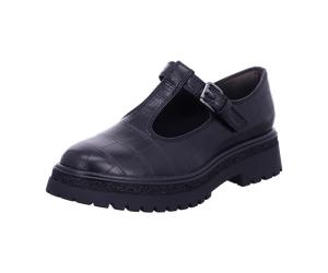Tamaris DocSpangeSchwarz Croco für Damen, schwarz, Größe 39 EU